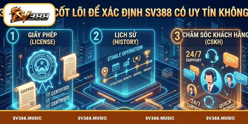 3 thước đo cốt lõi để xác định SV388 có uy tín không