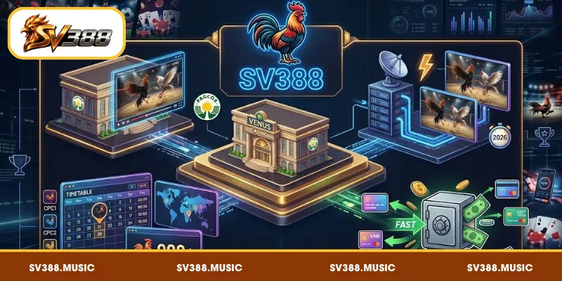 Điểm nổi bật tạo nên thương hiệu đá gà SV388