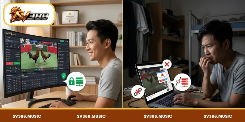 Lý do nên chọn đại lý SV388 thay vì link trôi nổi